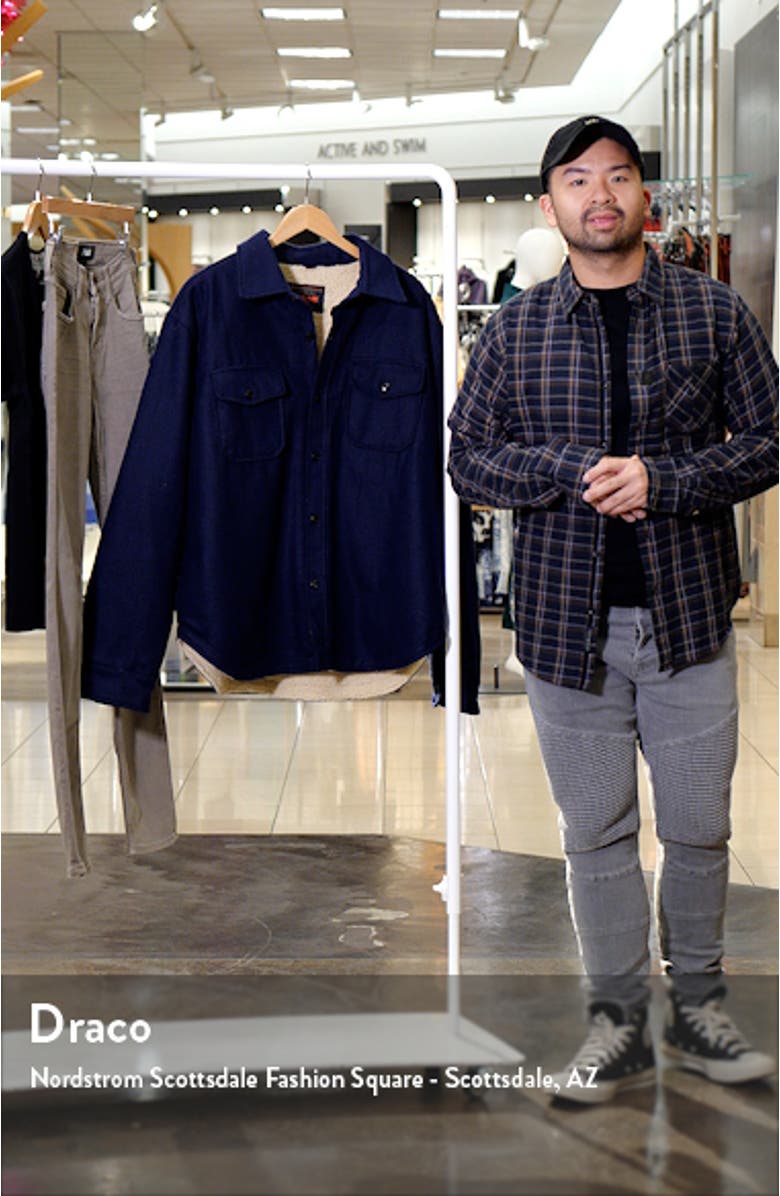 Wool Blend Shirt Jacket, sales video thumbnail