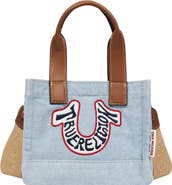 True Religion Retro Horseshoe Crossbody Bag
