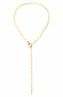 Panacea Pavé Crystal Y Necklace