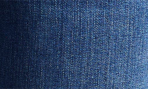Mother The Lil Kick It High Waist Straight Leg Jeans In Blue