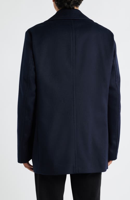 Hugo Boss Coat Boss Men Color Blue In Blue