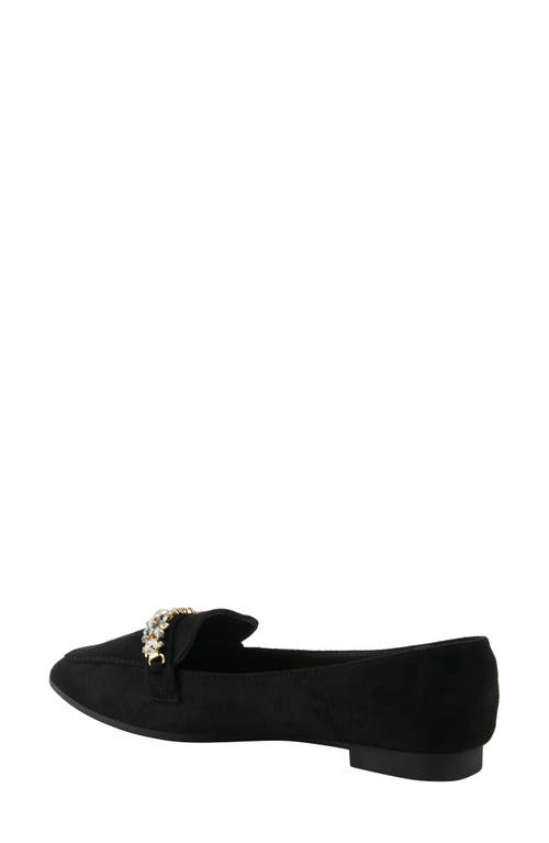 Patrizia By Spring Step Kanina Rhinestone Loafer In Black