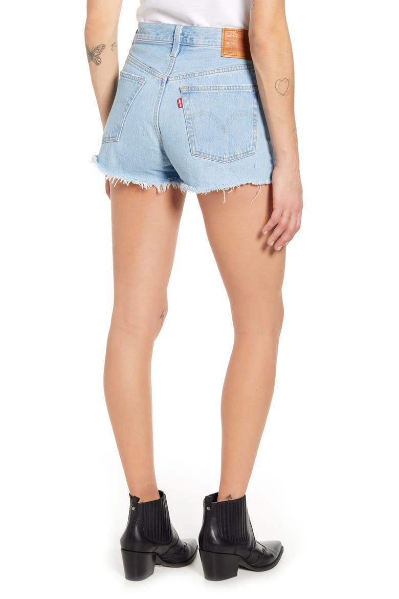 Levi's® 501® Original Cutoff Denim Shorts, Alternate, color, OJAI LUXOR HEAT SHORT
