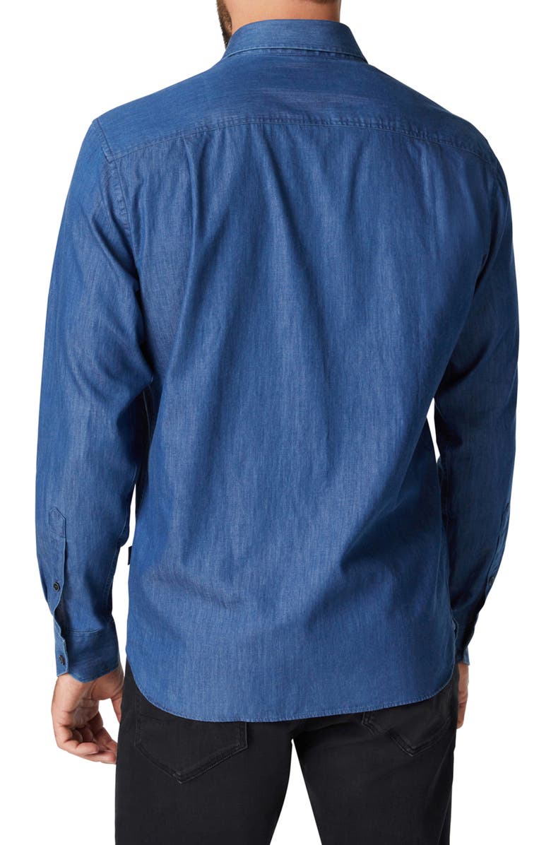 34 Heritage Denim Button-Up Shirt, Alternate, color,