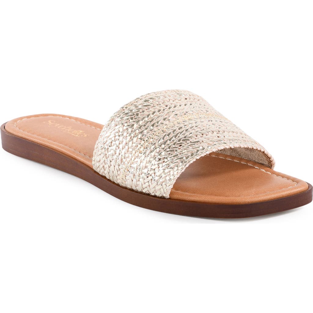 SEYCHELLES SEYCHELLES PALMS PERFECTION SLIDE SANDAL