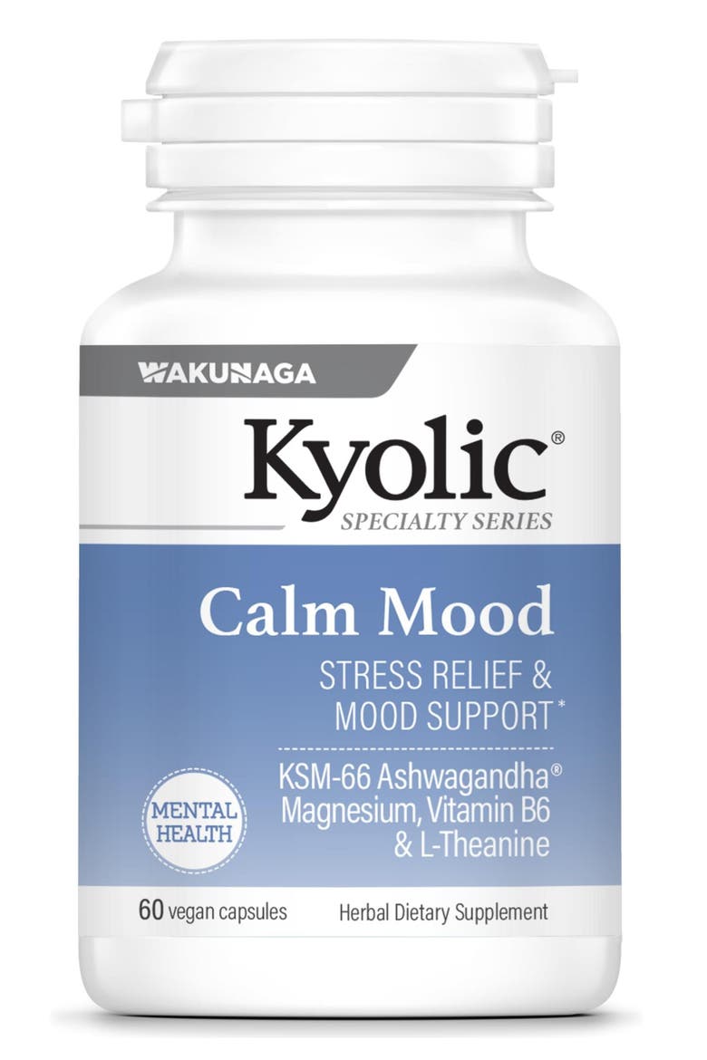 Specialty Series Calm Mood, Stress Relief & Mood Support, 60 Vegi capsules, Main, color, None