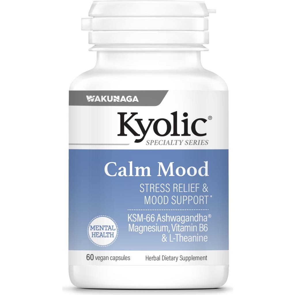Kyolic Specialty Series Calm Mood, Stress Relief & Mood Support, 60 Vegi capsules in None at Nordstrom