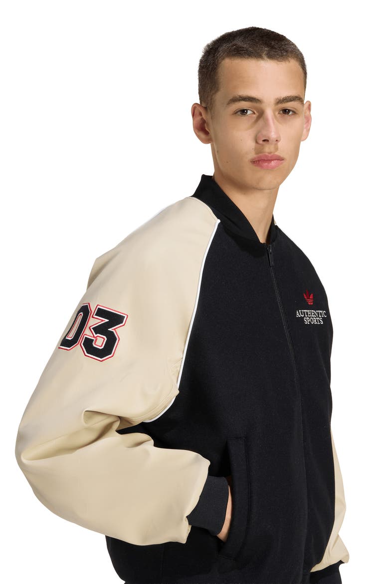 SST Jacket, Alternate, color, BLACK/ STONE KHAKI/