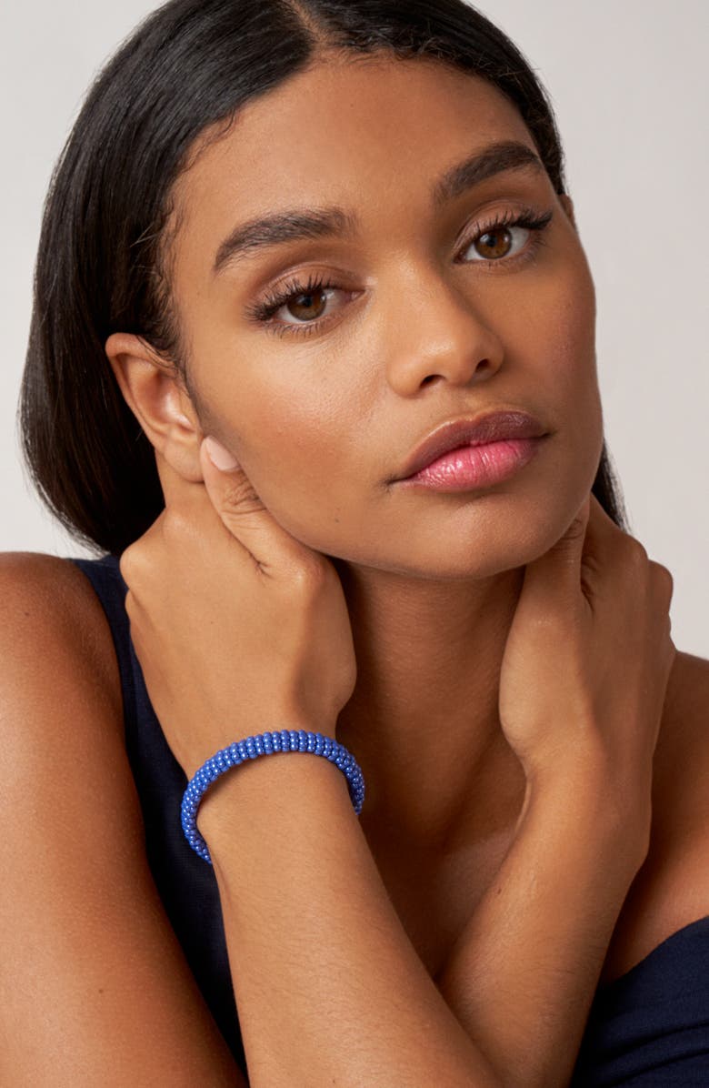 LAGOS Blue Caviar Ceramic Rope Bracelet, Alternate, color, Ultramarine