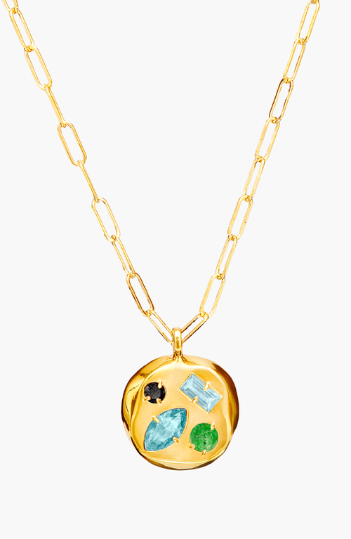 Birthdate Co. The December Birthdate Gold Pendant