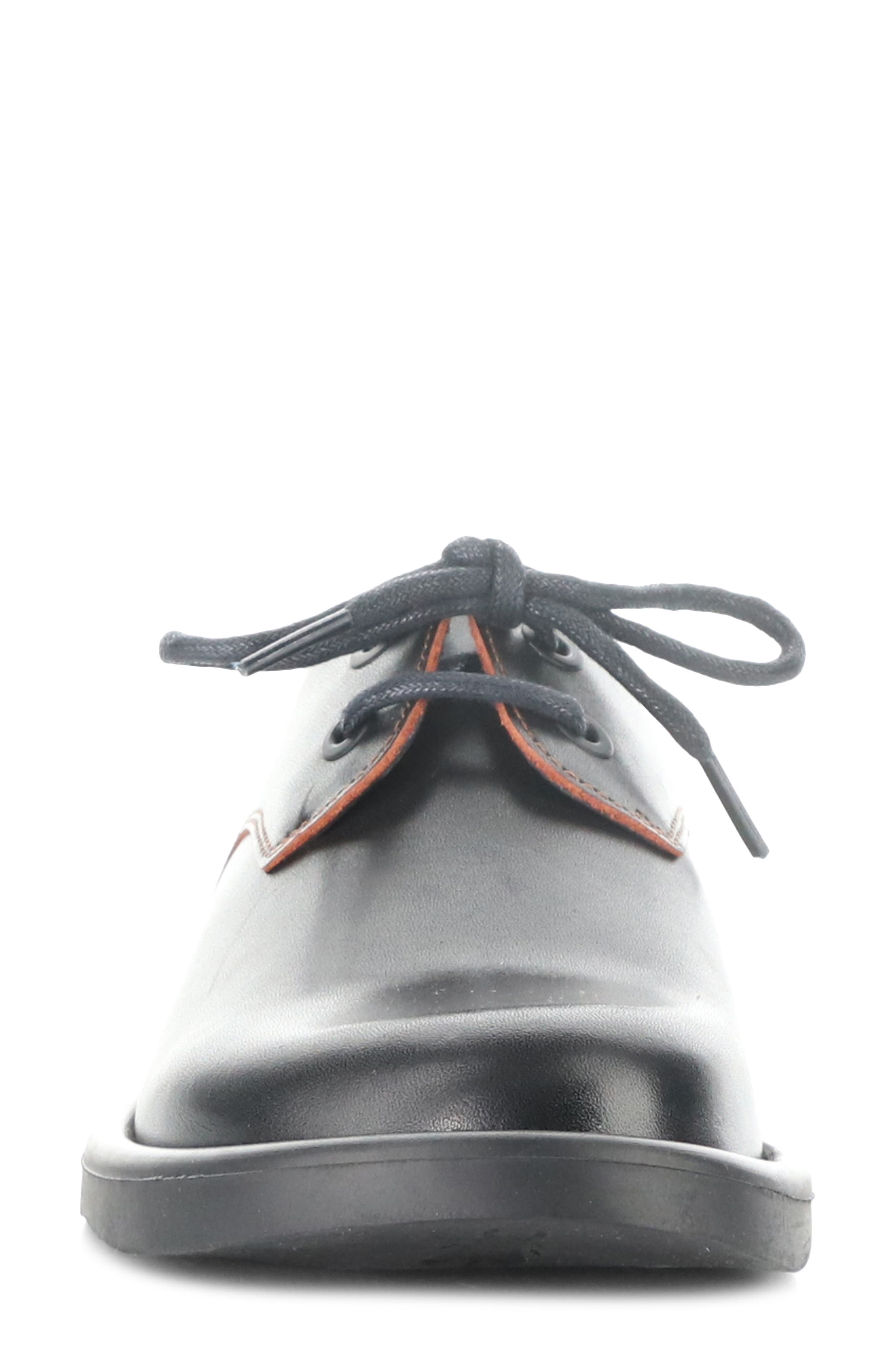 Fly London Teni Lace-Up Shoe, Alternate, color, 010 Black/ Red Java