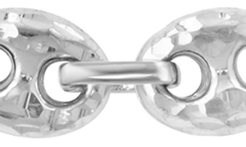 Effy Sterling Silver Hammered Mariner Chain Bracelet In Silver Metallic