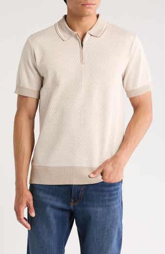 JASON WU Johnny Collar Silk & Cotton Jacquard Polo JASON WU Johnny Collar Silk & Cotton Jacquard Polo