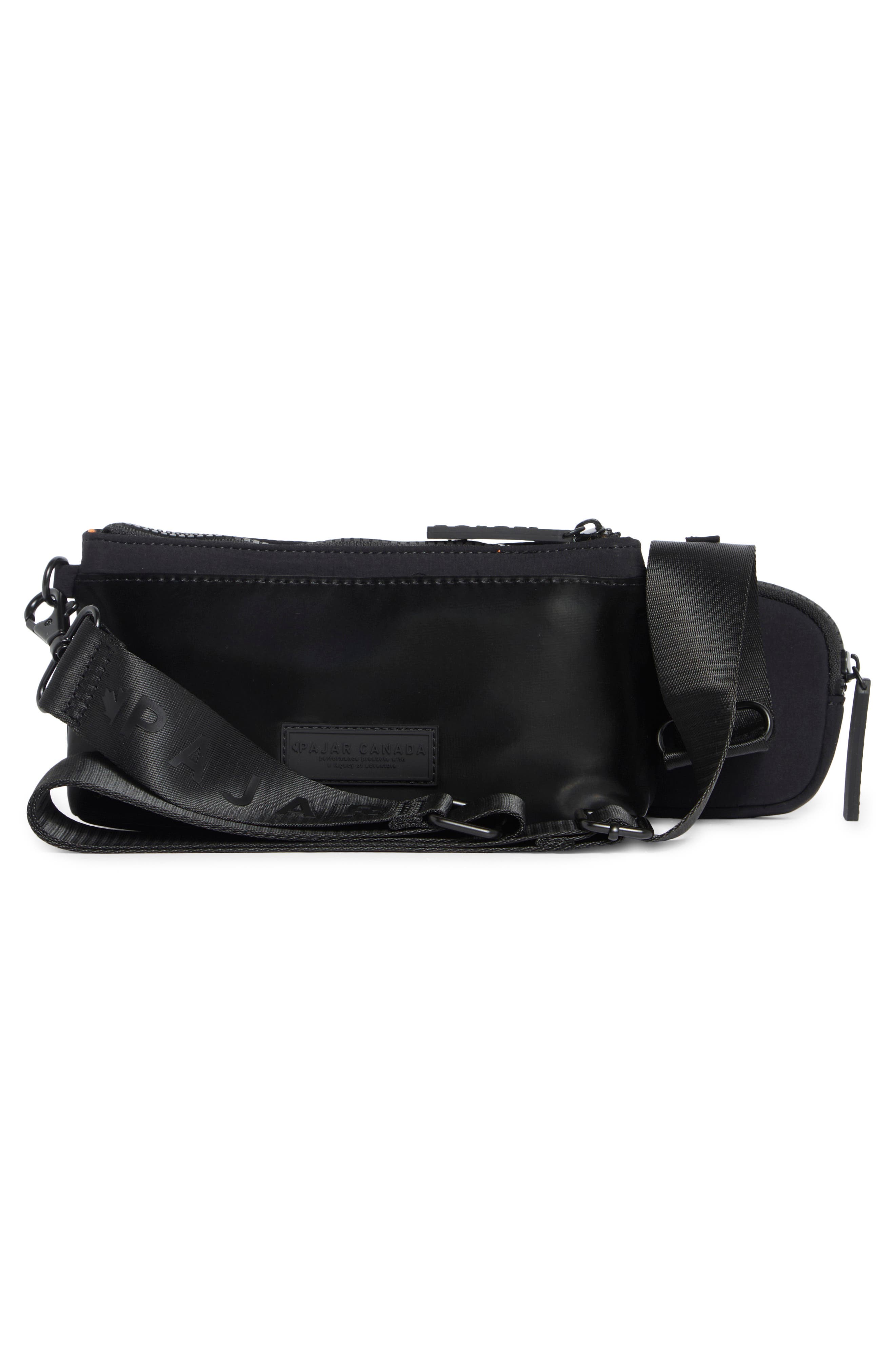 Pajar Celion Crossbody Bag, Alternate, color, Black