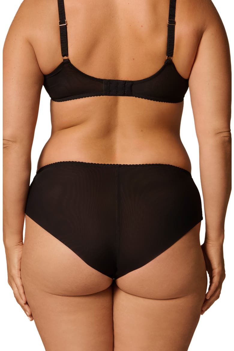 Idole Boyshorts, Alternate, color, BLACK