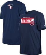 New Era Men's New Era  Navy New England Patriots 3rd Down High Density Print T-Shirt