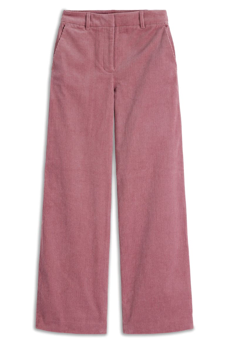Belgravia Straight Leg Corduroy Pants, Alternate, color, PINK HEATHER