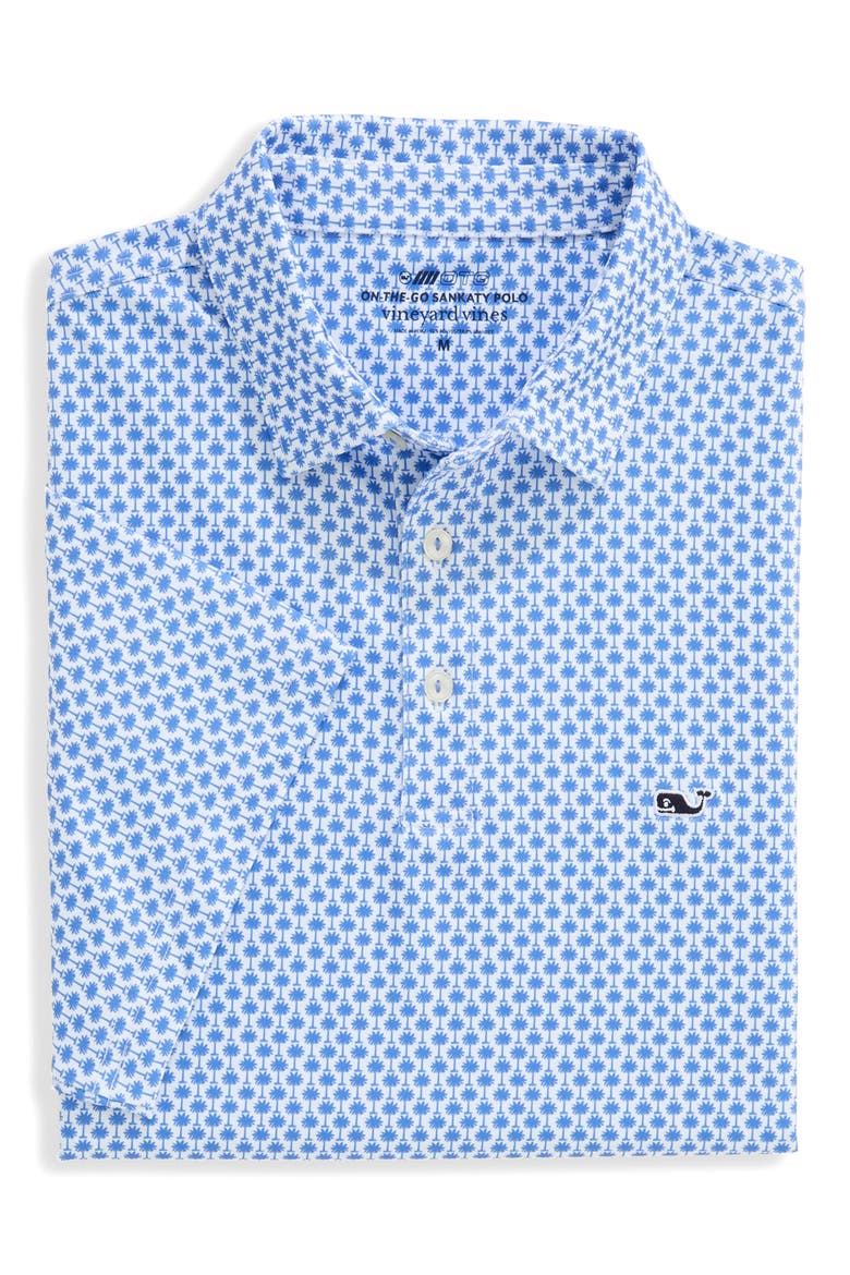 Sankaty Performance Polo, Alternate, color, BLUE PALMETTO