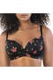  Black W/ Rose Print