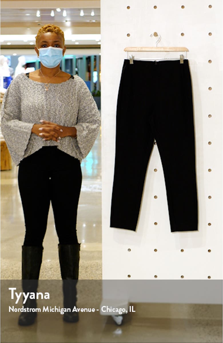 Everyday Skinny Fit Stretch Cotton Ankle Pants, sales video thumbnail