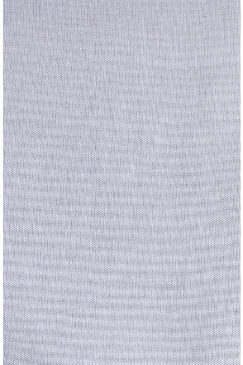 Pleated Bib Cotton Twill Shirt, Alternate, color, WHITE