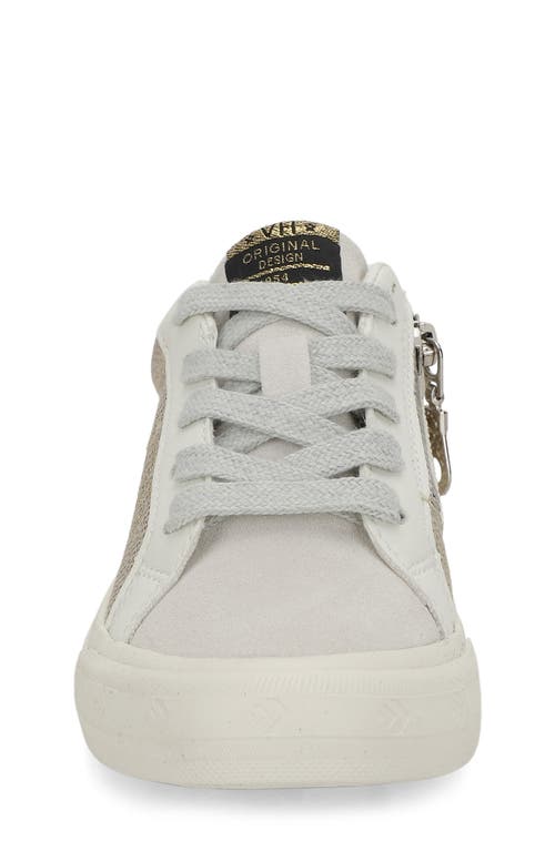 Vintage Havana Kids' Vita Sneaker In Gold Pebbled Multi