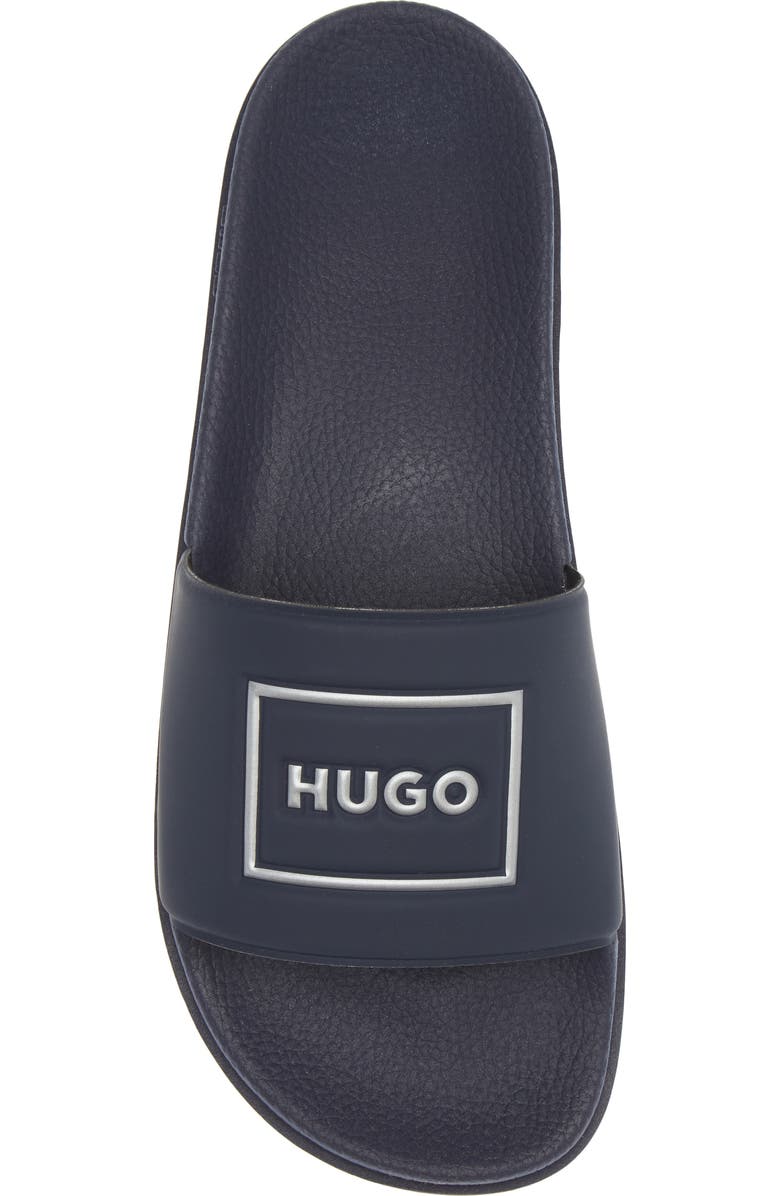 BOSS Match It Slide Sandal, Alternate, color, Dark Blue