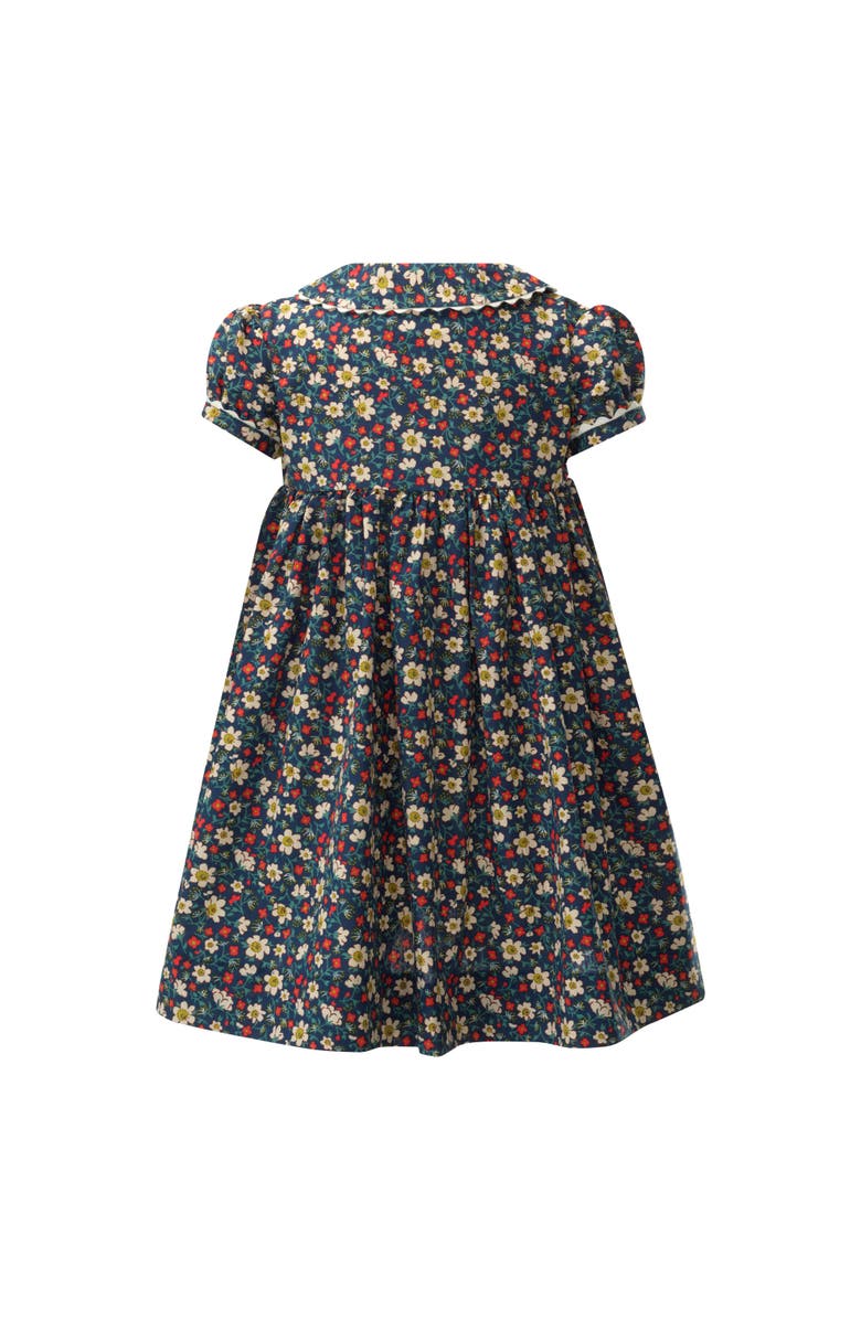 Rachel Riley Poppy Button-Front Dress & Bloomers, Alternate, color, 