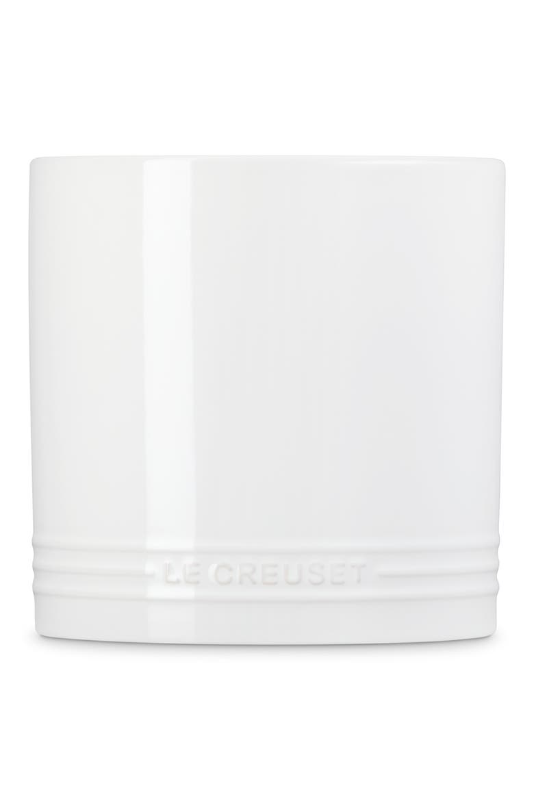 Signature Stoneware Utensil Crock, Alternate, color, WHITE