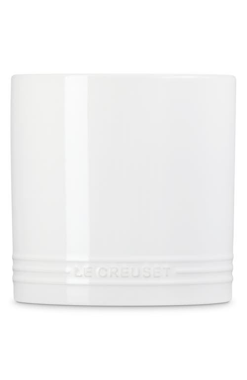 Le Creuset Signature Stoneware Utensil Crock In White