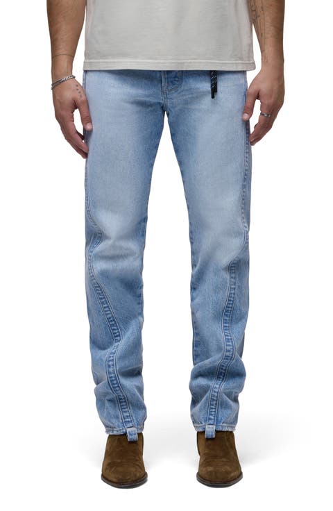 Twisted Seam Straight Leg Jeans (East Park)