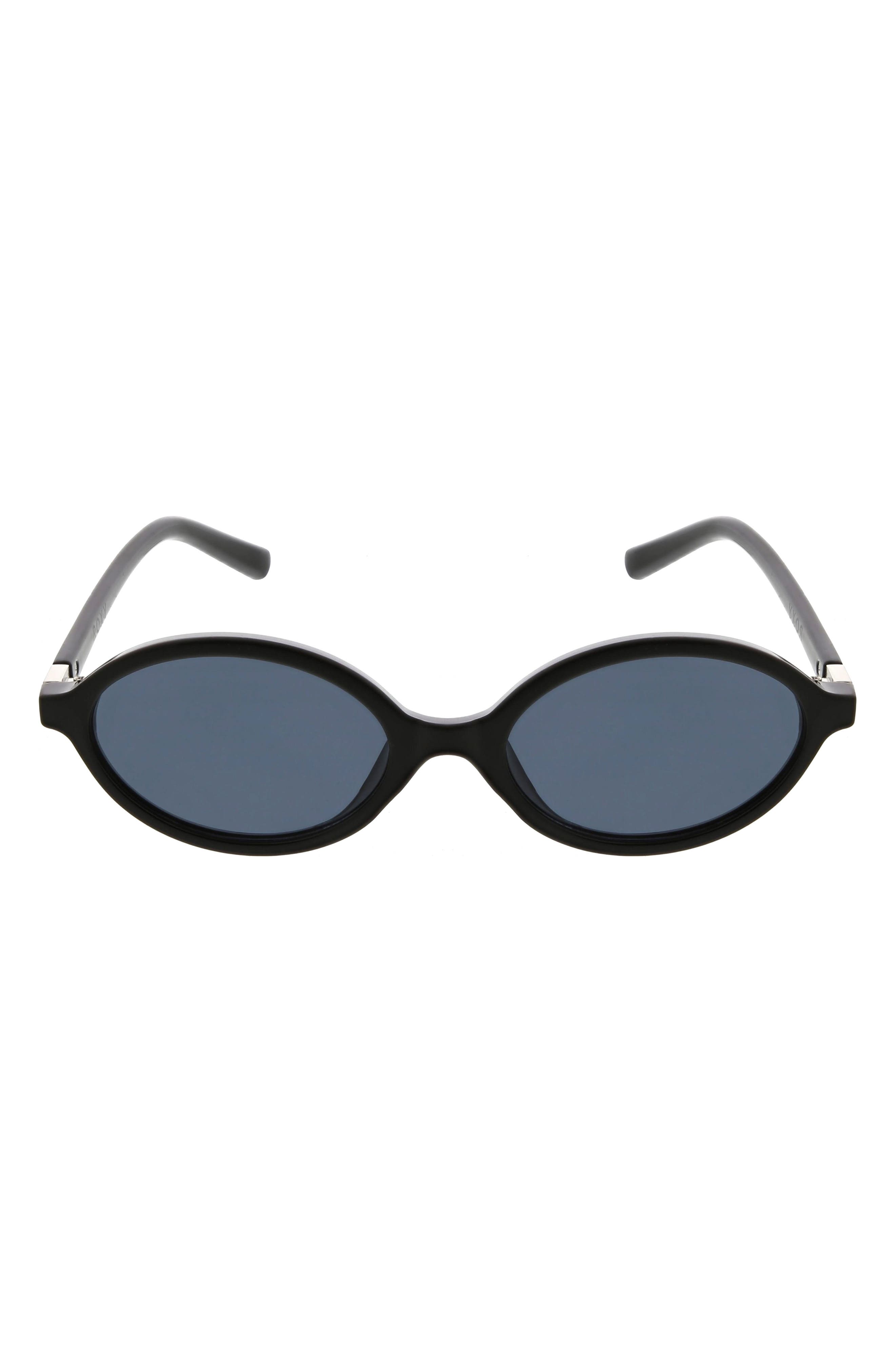 53mm Slim Oval Sunglasses
