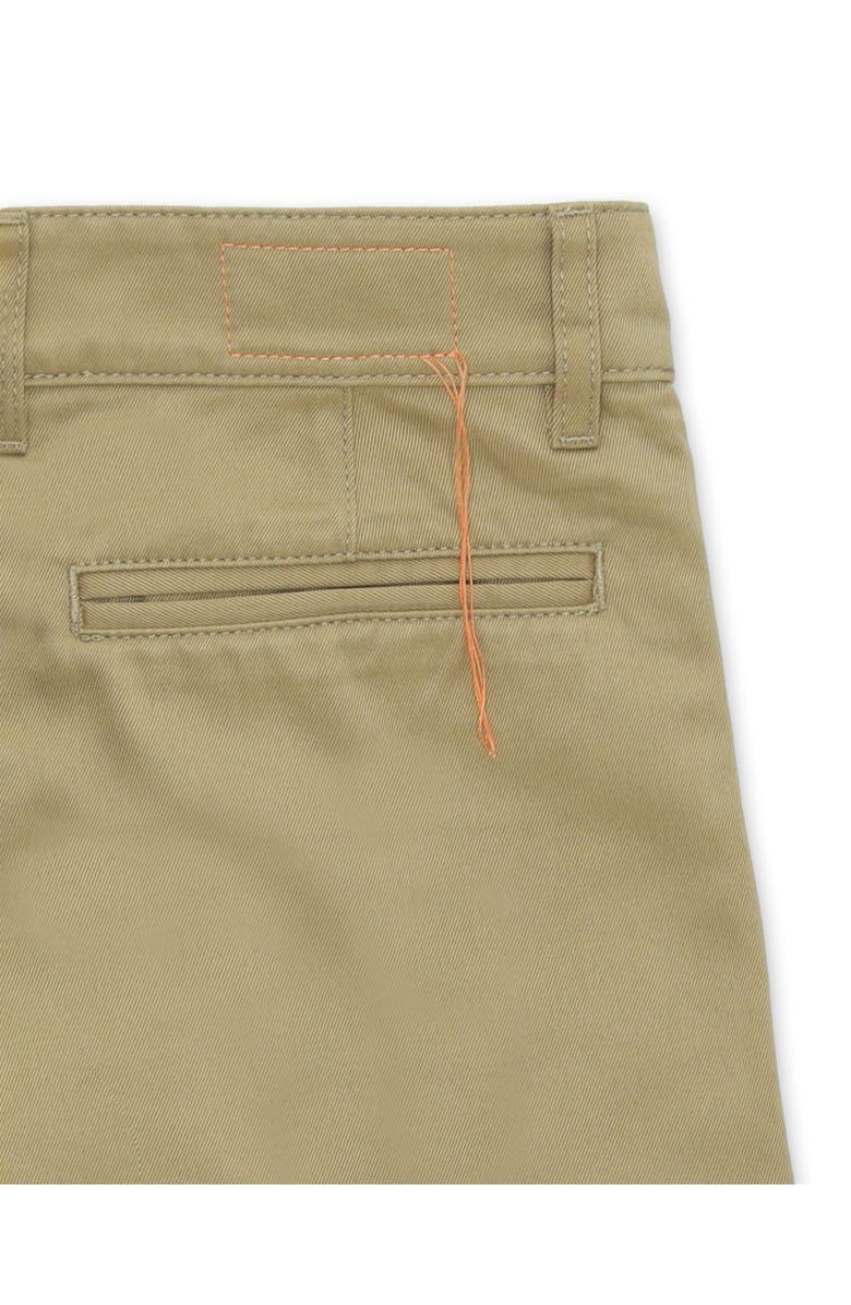 Fortela New York Heavyweight Cotton Gabardine Pleated Pants, Alternate, color, Sand