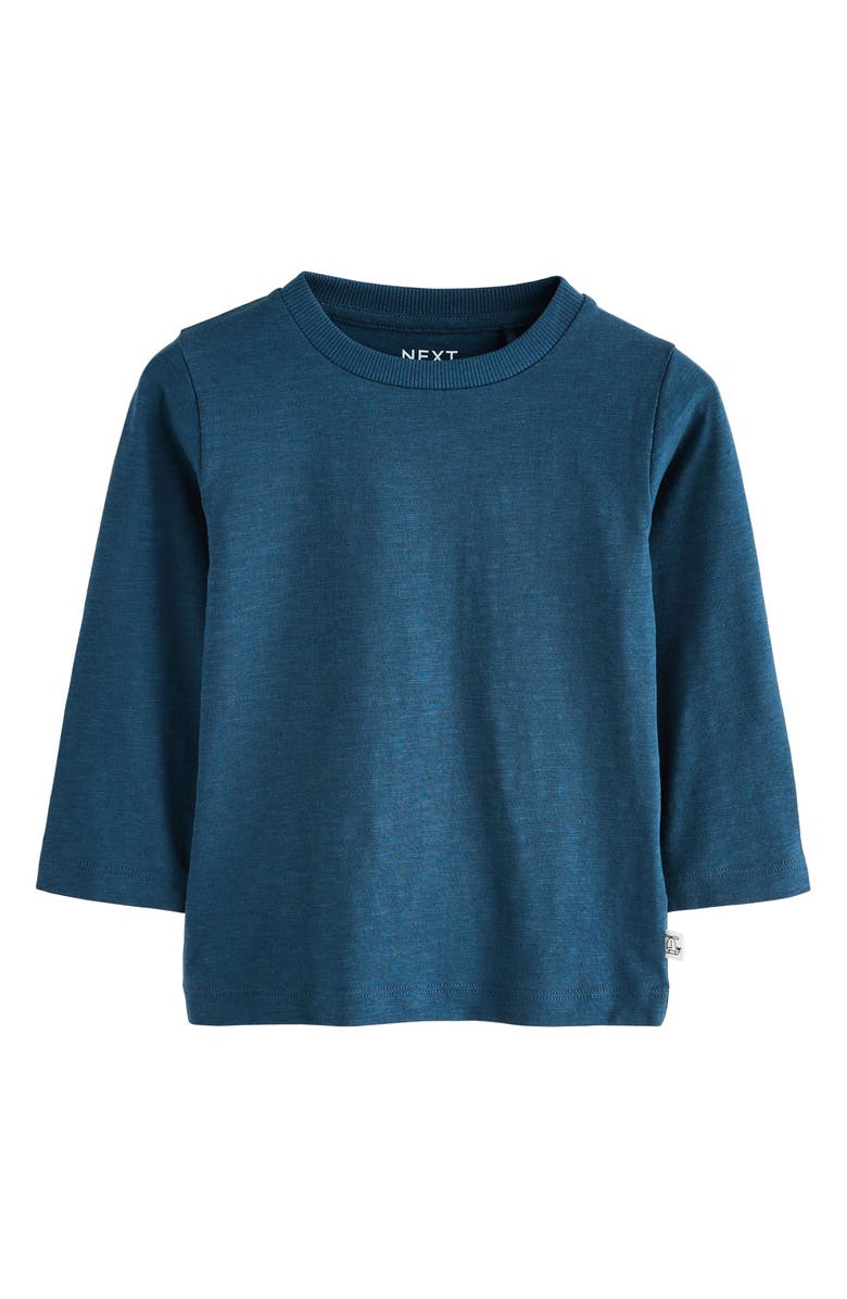 NEXT Kids' Assorted 3-Pack Long Sleeve T-Shirts, Alternate, color, Blue