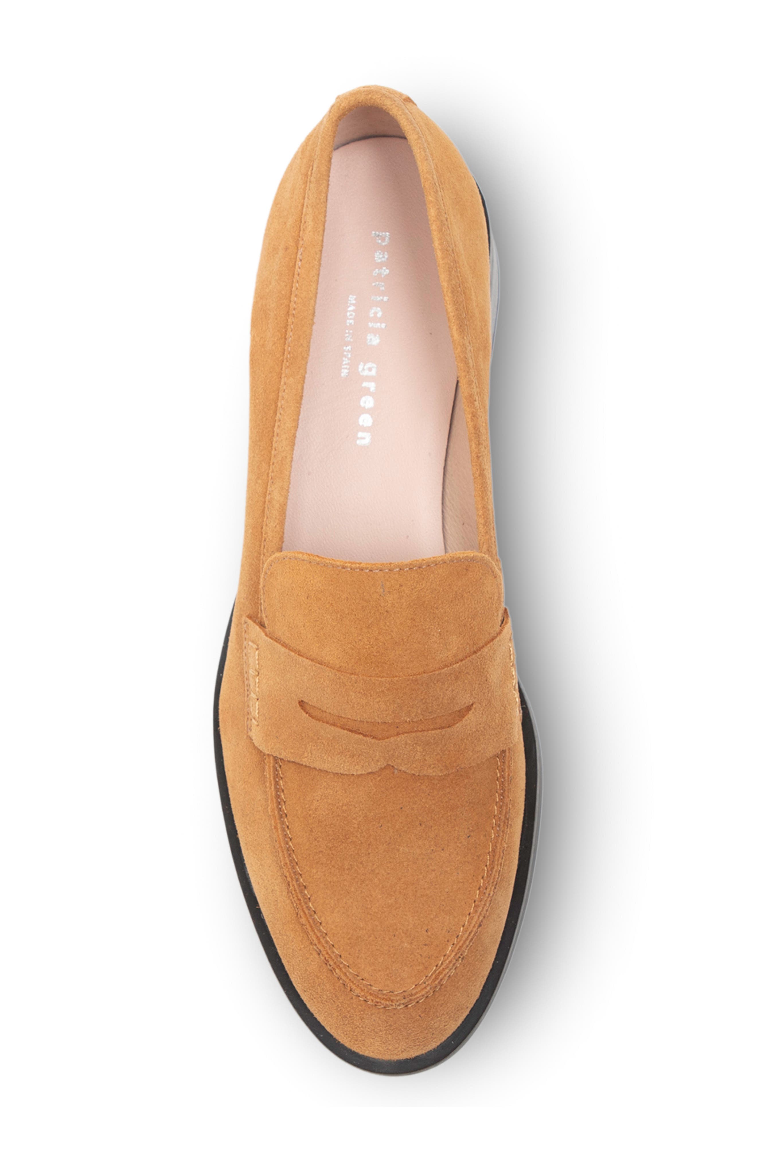 Vivienne Penny Loafer, Alternate, color, TAN SUEDE