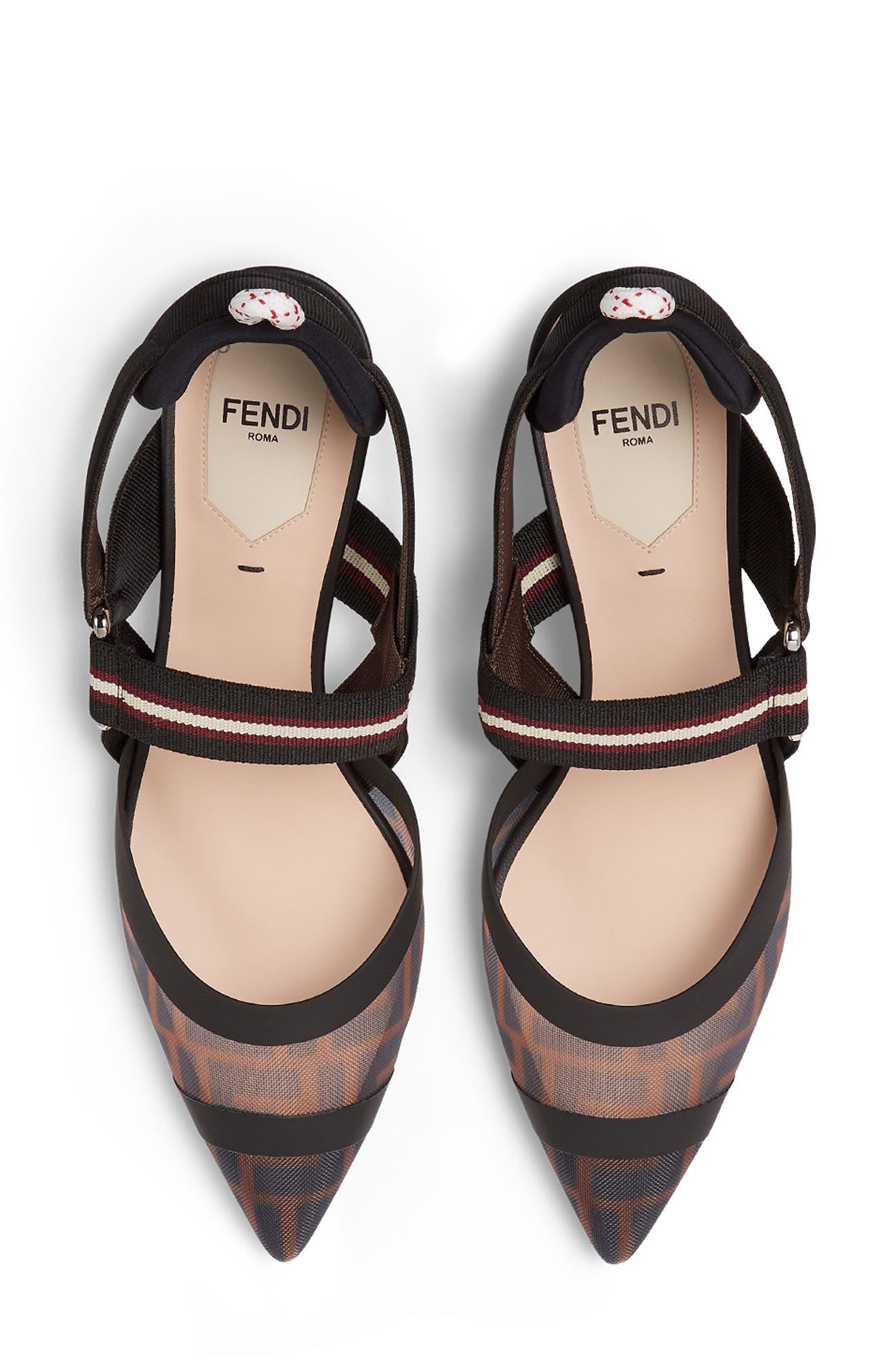 Colibri Pointed Toe Slingback Pump, Alternate, color, TOBACCO