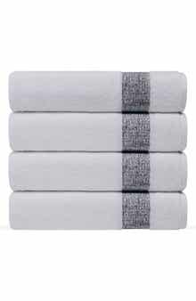 DePera Pera Set of 4 Turkish Cotton Hand Towels