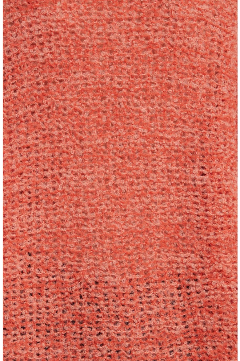 'She's All That' Knit Turtleneck Sweater, Alternate, color, ORANGE