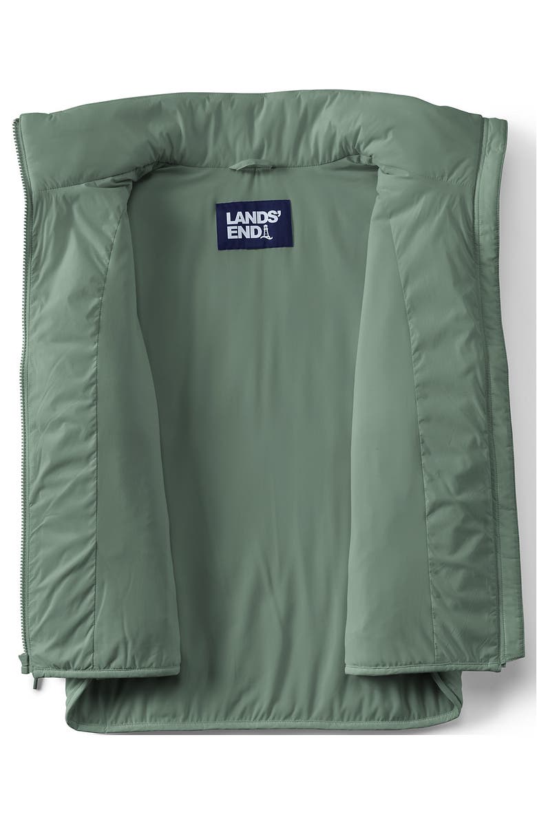 Lands' End WanderFree Insulated Vest, Alternate, color, Lily Pad Green