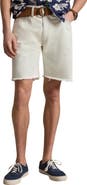 Polo Ralph Lauren Classic Fit Frayed Hem Denim Shorts