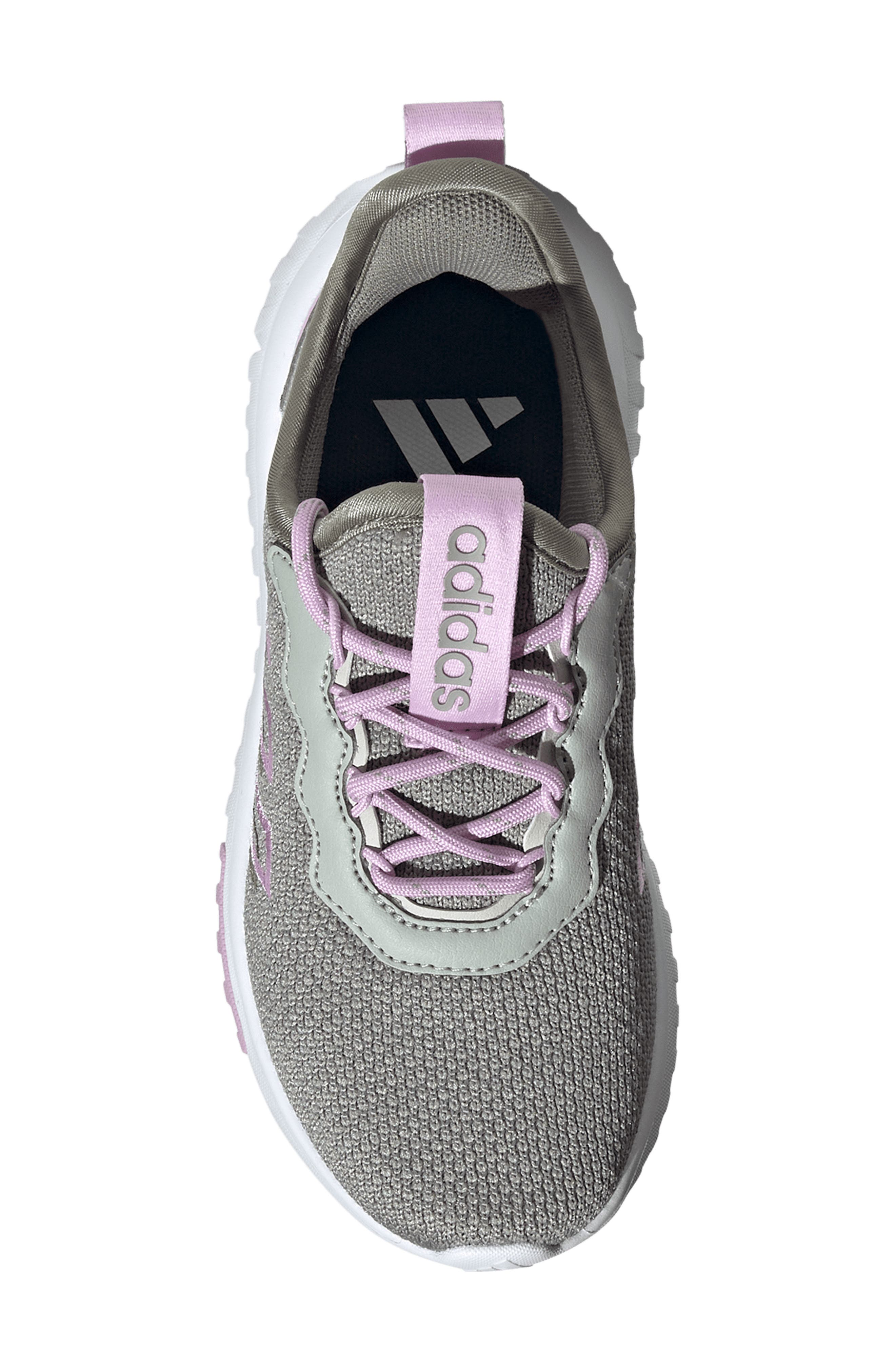 adidas Kids' Kaptir Flow 2.0 Sneaker, Alternate, color, Off White/ White/ Lucid Pink