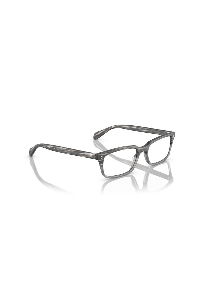 53mm Rectangle optical glasses, Alternate, color, Grey
