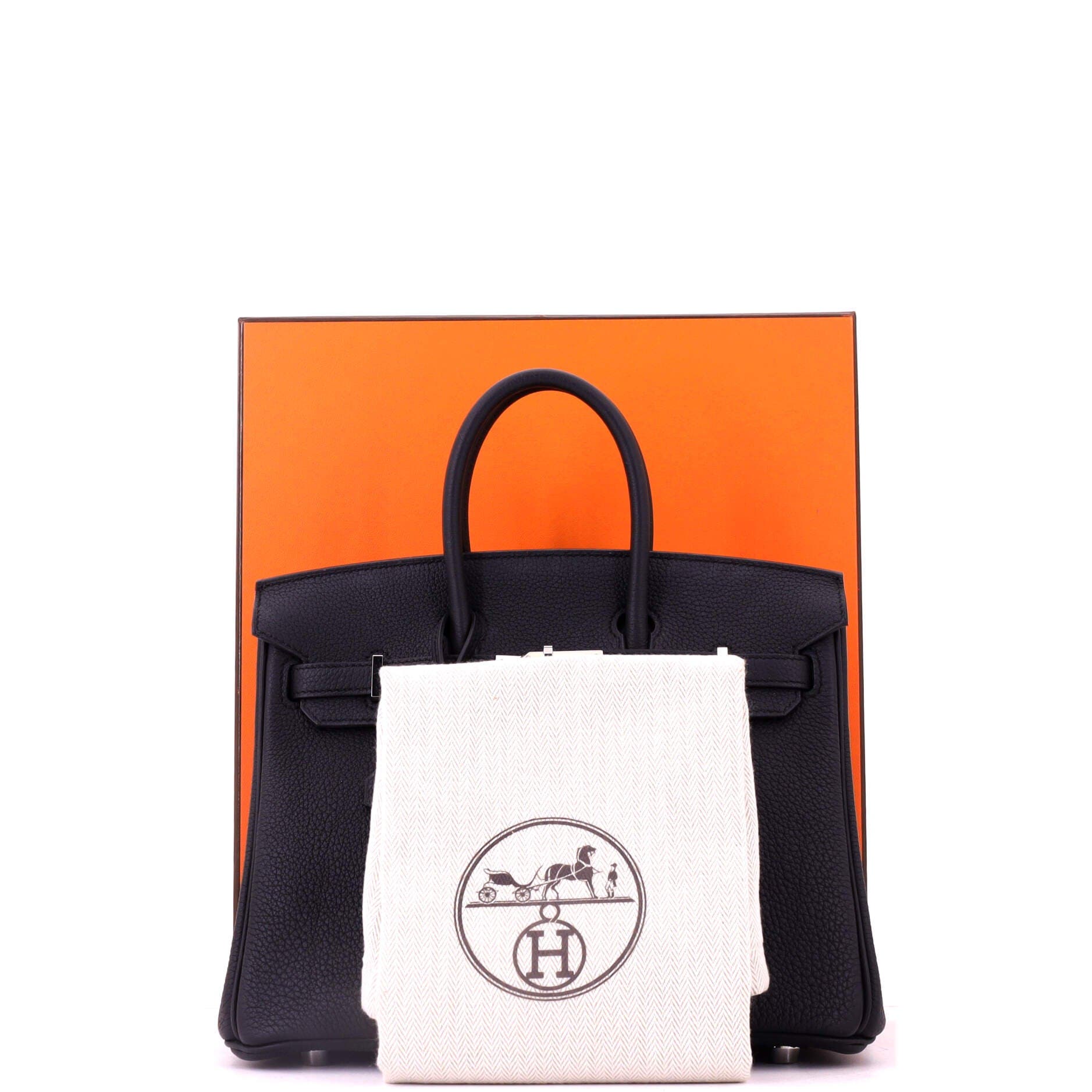 Birkin Handbag Black Togo with Palladium Hardware 25, Alternate, color, Black