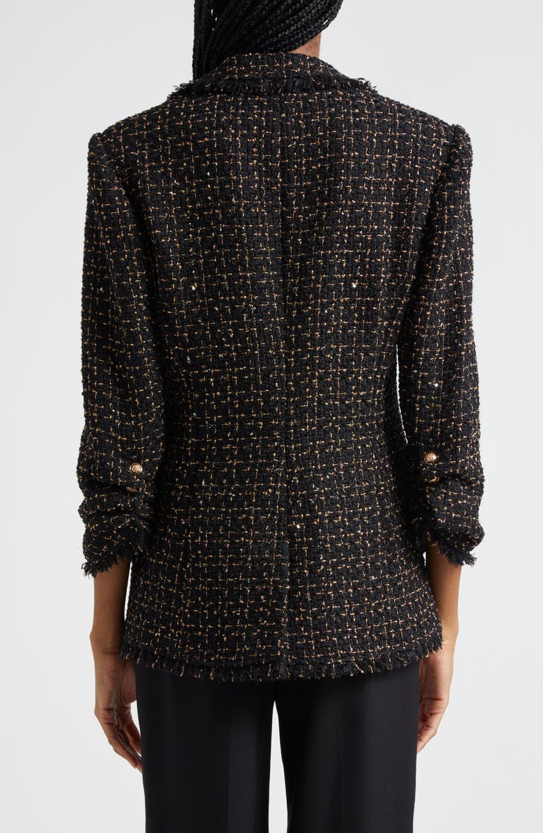Sylvie Metallic Tweed Blazer