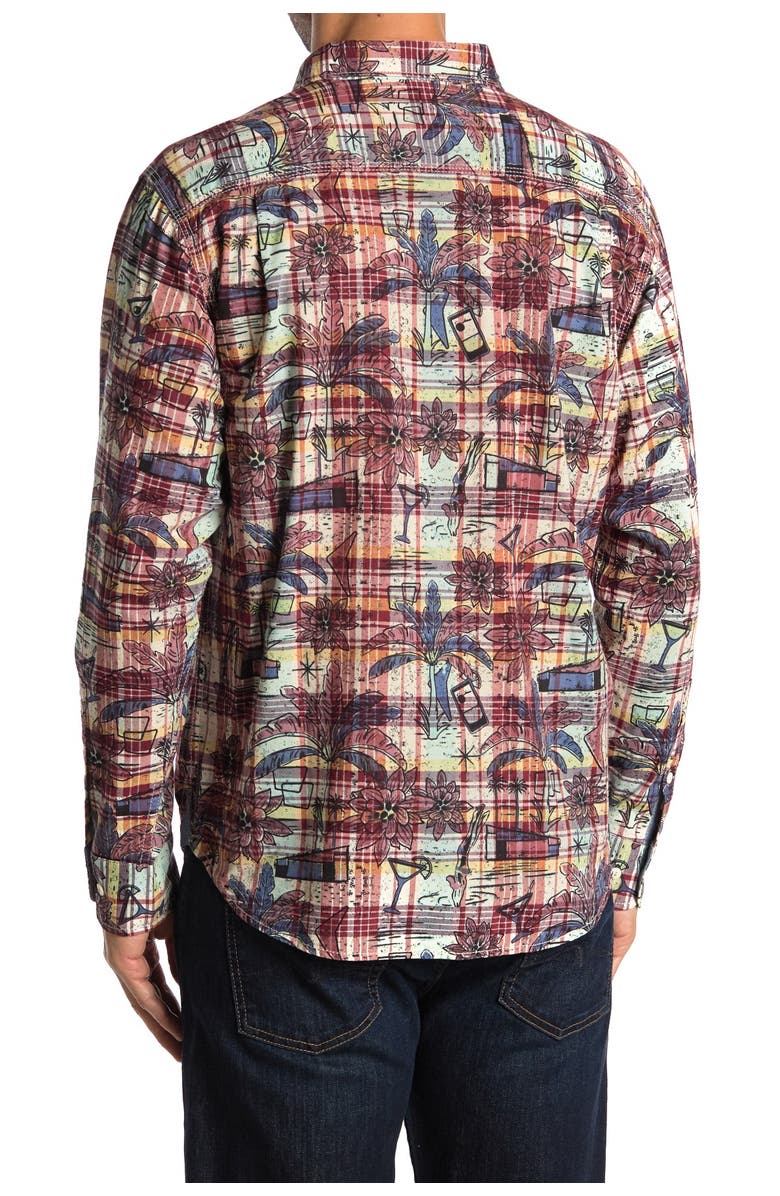 Tommy Bahama Palm Springs Plaid Regular Fit Shirt, Alternate, color, 