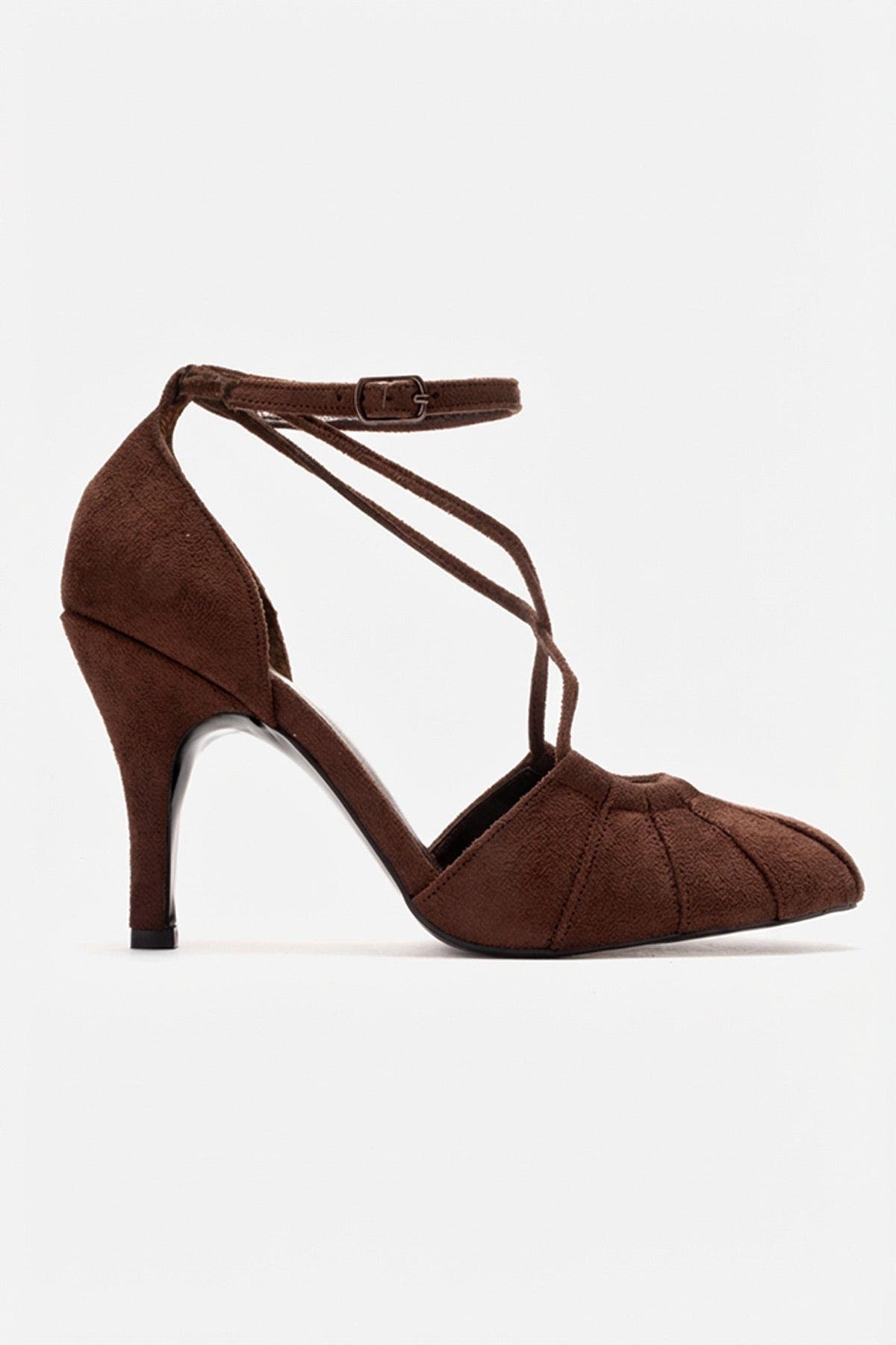 Eliza Stiletto Pump, Alternate, color, Brown Suede
