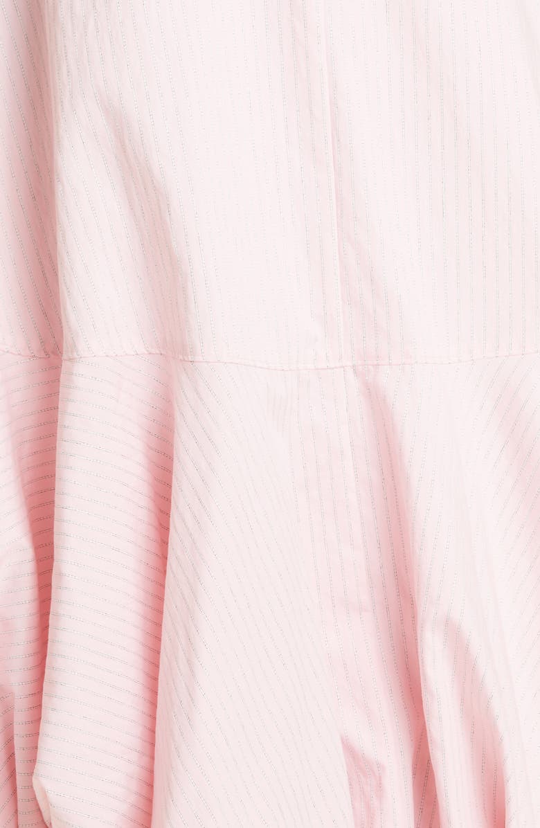 Cinq à Sept Sofia Stripe High-Low Effie Dress, Alternate, color,