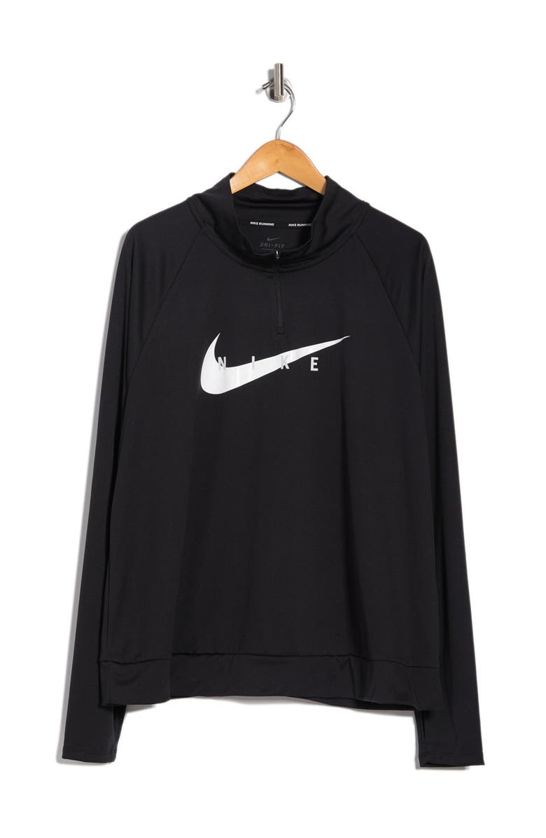 Nike Swoosh Run 1/4 Zip Pullover, Alternate, color, 