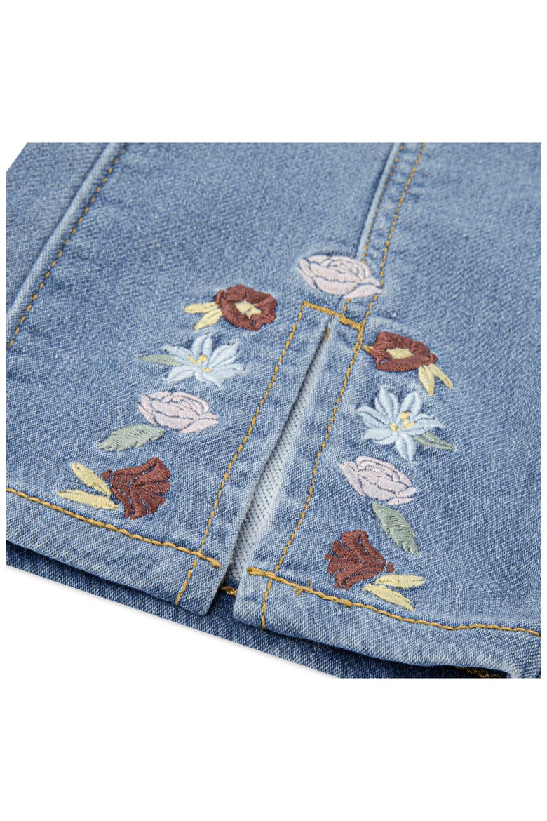 Kids' Embroidered Wide Leg Jeans, Alternate, color, DREW ME IN