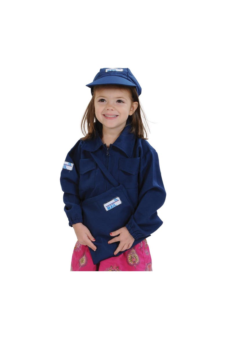 Mail Carrier Garment Career Dress Up, Alternate, color, Blue